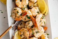 Garlic Lemon Shrimp Recipe with Zesty Butter Sauce