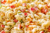 Classic Creamy Macaroni Salad Recipe for Summer Gatherings