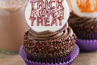 Stamped Halloween Cupcakes: Creative Sweets with Fun Imprint Designs