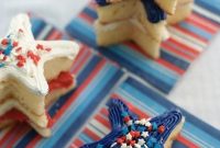 Patriotic Star Cut-Out Cake Ideas for Fourth of July Celebrations