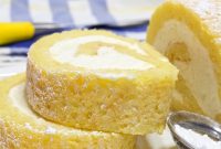 Light and Zesty Lemon Cake Roll Recipe