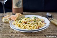 Authentic Creamy Pasta Carbonara Recipe with Pancetta