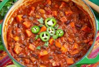 Hearty Sausage and Sweet Potato Chili Recipe