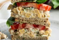Chickpea Salad Sandwich Recipe — Flavorful Vegan Lunch Idea