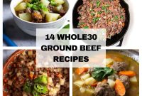 14 Whole30 Ground Beef Dinners: Flavorful, Low-Carb Recipes