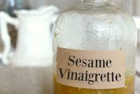 Sesame Vinaigrette Dressing & Marinade Recipe for Salads and Grill