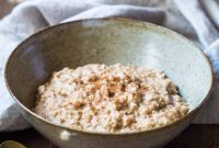 Snickerdoodle Cookie Oatmeal Recipe: Warm Cinnamon Oat Bowl