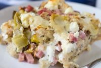 Ham, Artichoke & Goat Cheese Strata Recipe for Brunch
