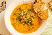 Creamy Butternut Squash and Sausage Soup Recipe