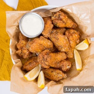 Crispy Lemon Pepper Chicken Wings Recipe 8 Lemon Pepper Wings
