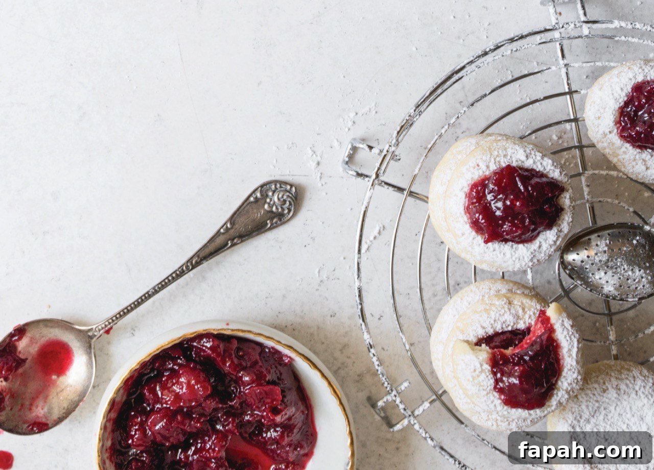 Five-Spice Cranberry Thumbprint Cookies for Holiday Baking 2 Rebecca Firth thumbprints