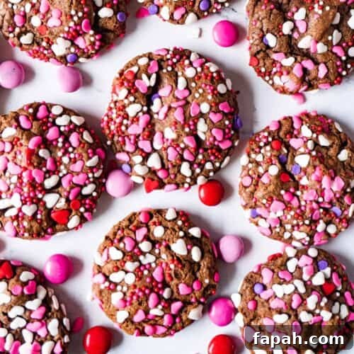 easy valentine cookies featured image