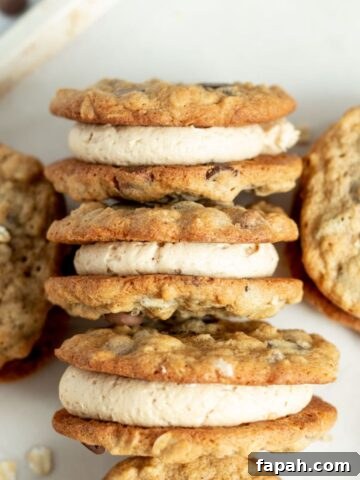 Peanut butter sandwich cookies.