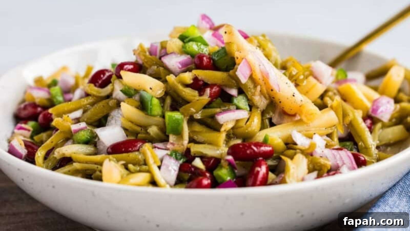 15 Quick Vegetarian Dinner Recipes for Busy Weeknights 6 Three Bean Salad