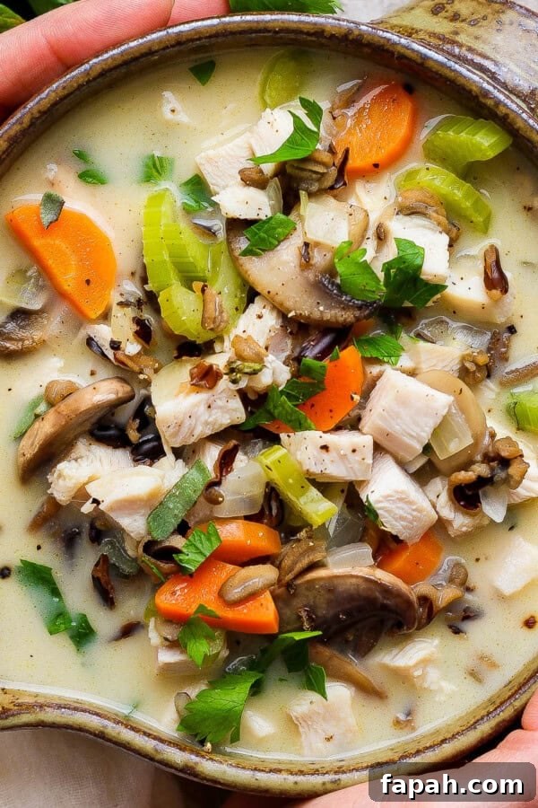 Turkey Wild Rice Soup