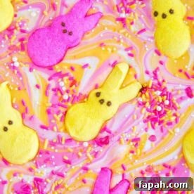 Peeps bunny bark
