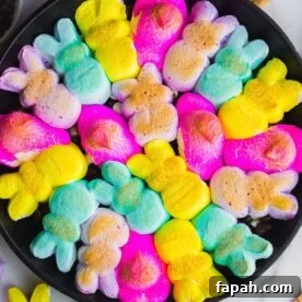 Peeps s'mores dip