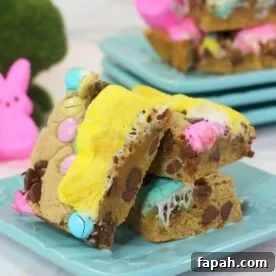 Peeps cookie bars