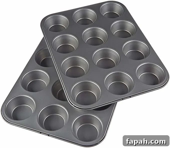 Classic Blueberry Muffin Recipe for Fluffy, Sweet Muffins 9 Nonstick Muffin Pan
