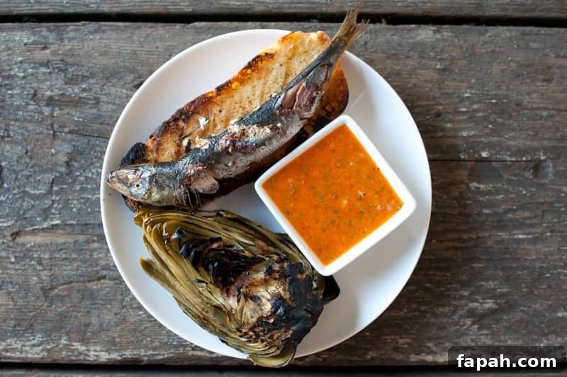 grilled artichokes