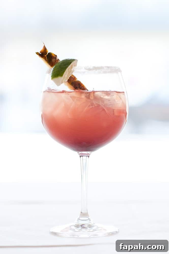 pomegranate pineapple margaita