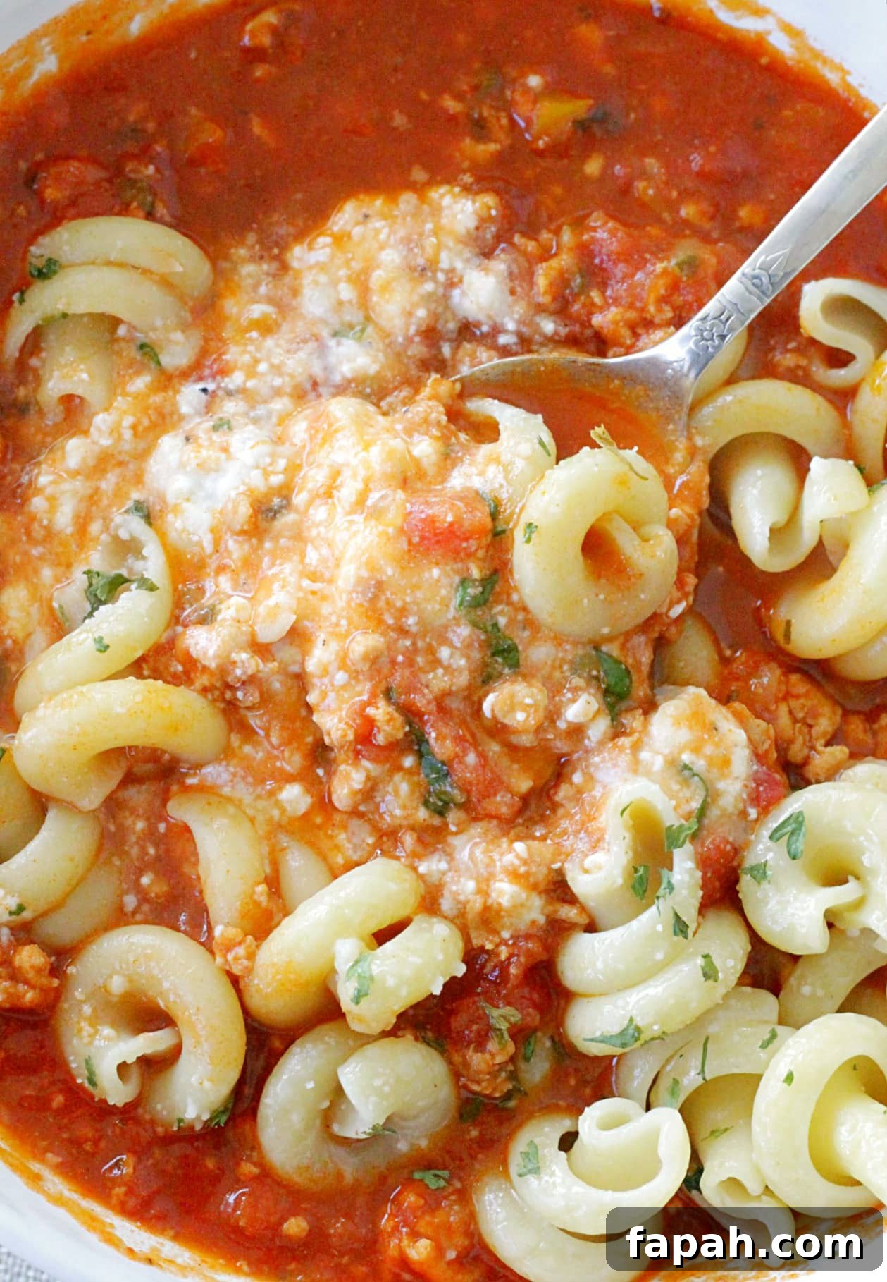 Hearty Lasagna Soup with Italian Sausage and Mozzarella 4 the best lasagna soup recipe