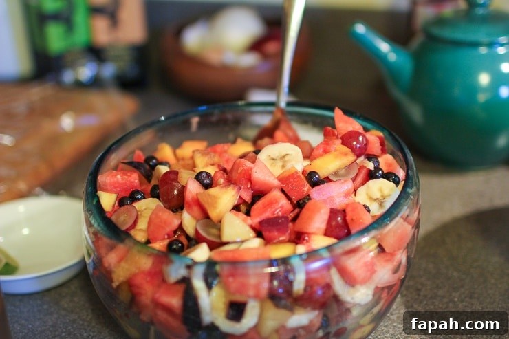 Copper River Salmon in Cordova, Alaska — Part Two 12 fruit salad