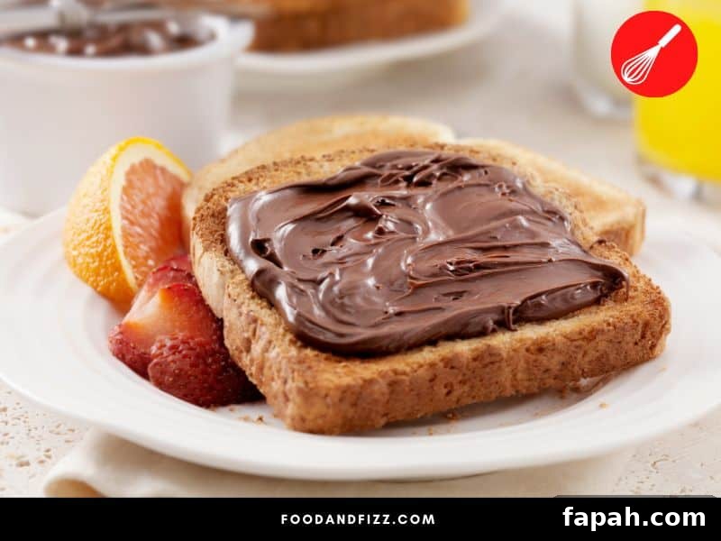 Like its brown counterpart, white nutella can be used as a spread.