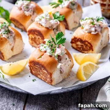 Mini New England Lobster Rolls with Jalapeño Dressing