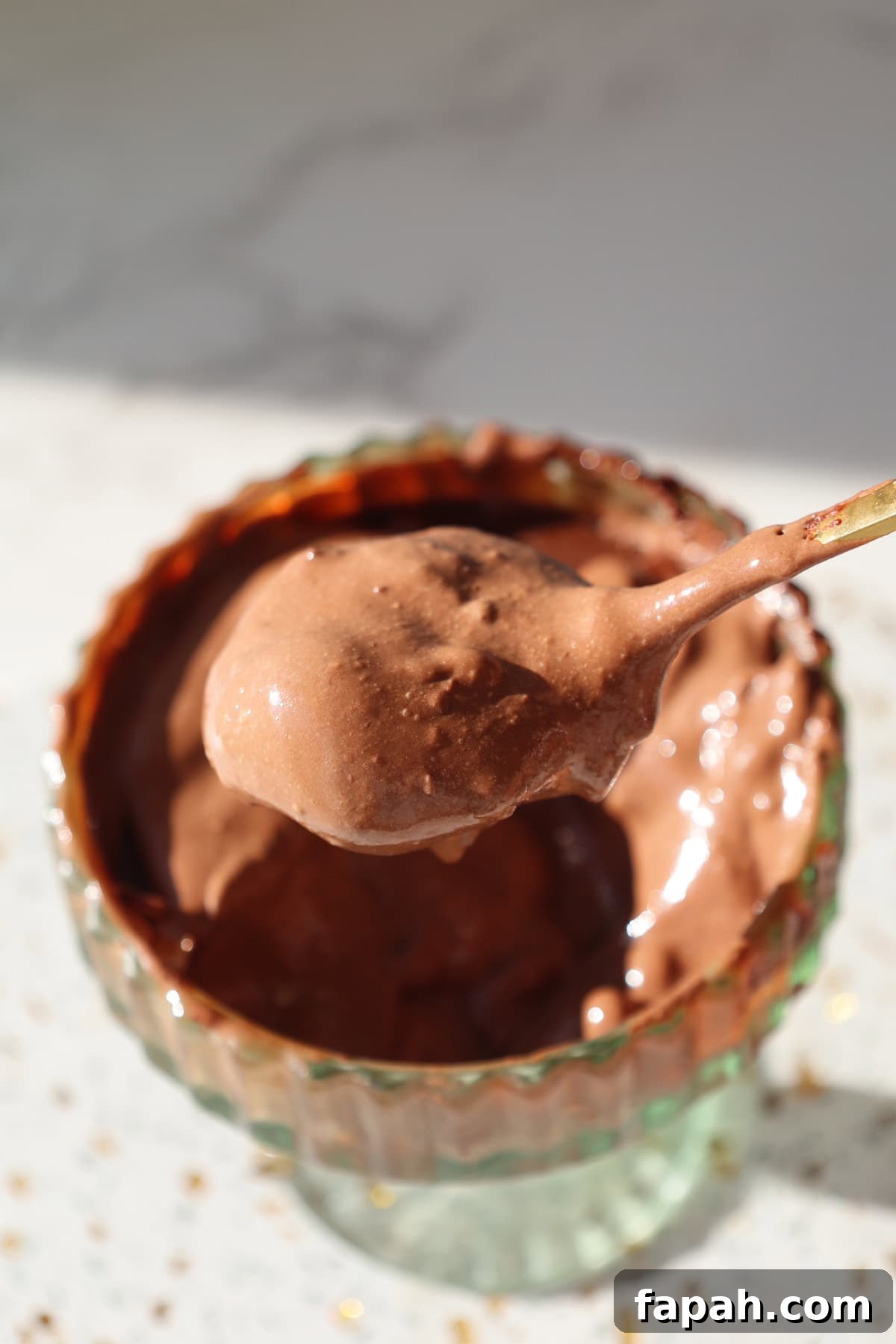 spoon full of pudding