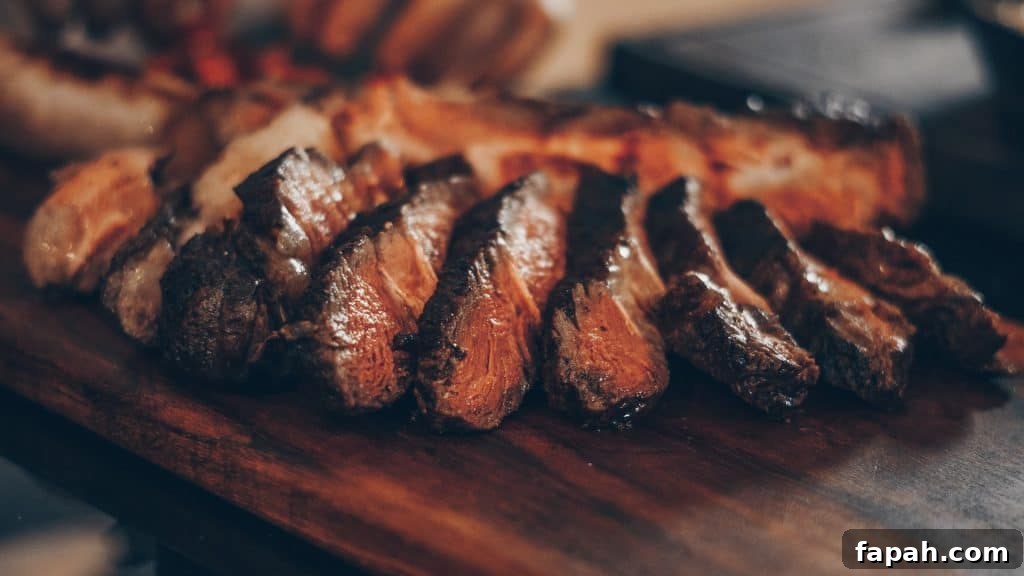 steak over lump charcoal