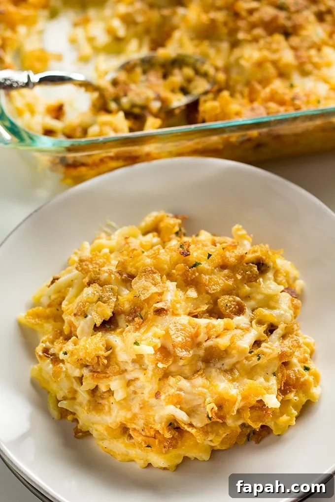 easy cheesy hashbrown casserole recipe with cornflakes