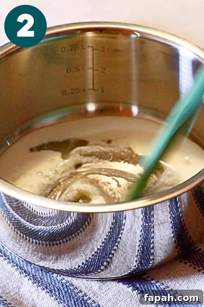 Decadent Chocolate Mousse Recipe for Silky, Airy Dessert 8 mixing heavy cream and sugar