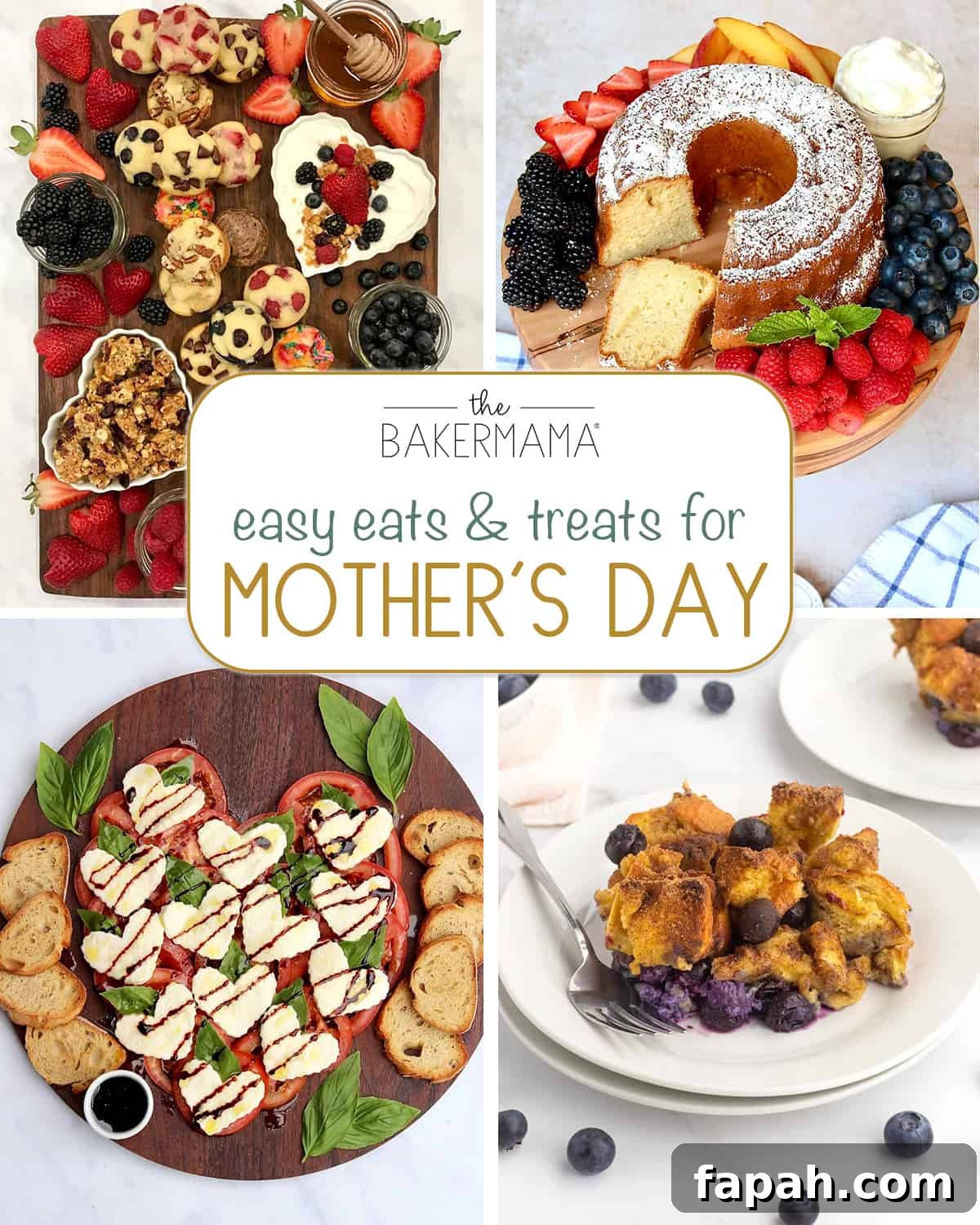 Mother’s Day Celebration Guide: Ideas for Memorable Gatherings 5 Easy Eats and Treats for Mother's Day by The BakerMama