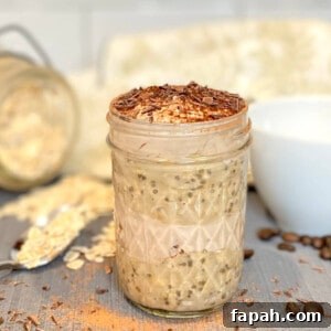 Tiramisu overnight oats