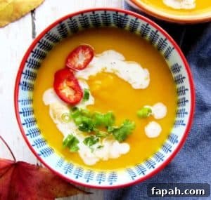 Butternut squash soup