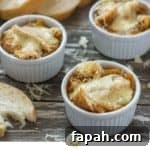 15 Creative Recipes for Using Leftover Bread 13 French Onion Soup in small ramekins