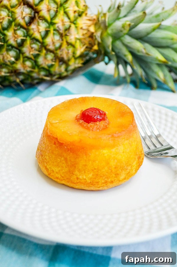 mini pineapple upside down cake recipe