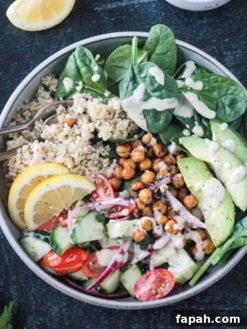 Mediterranean Grain Bowls