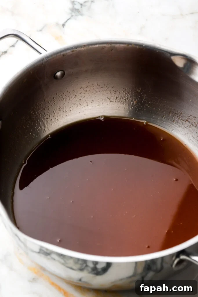 apple juice returned to the stove