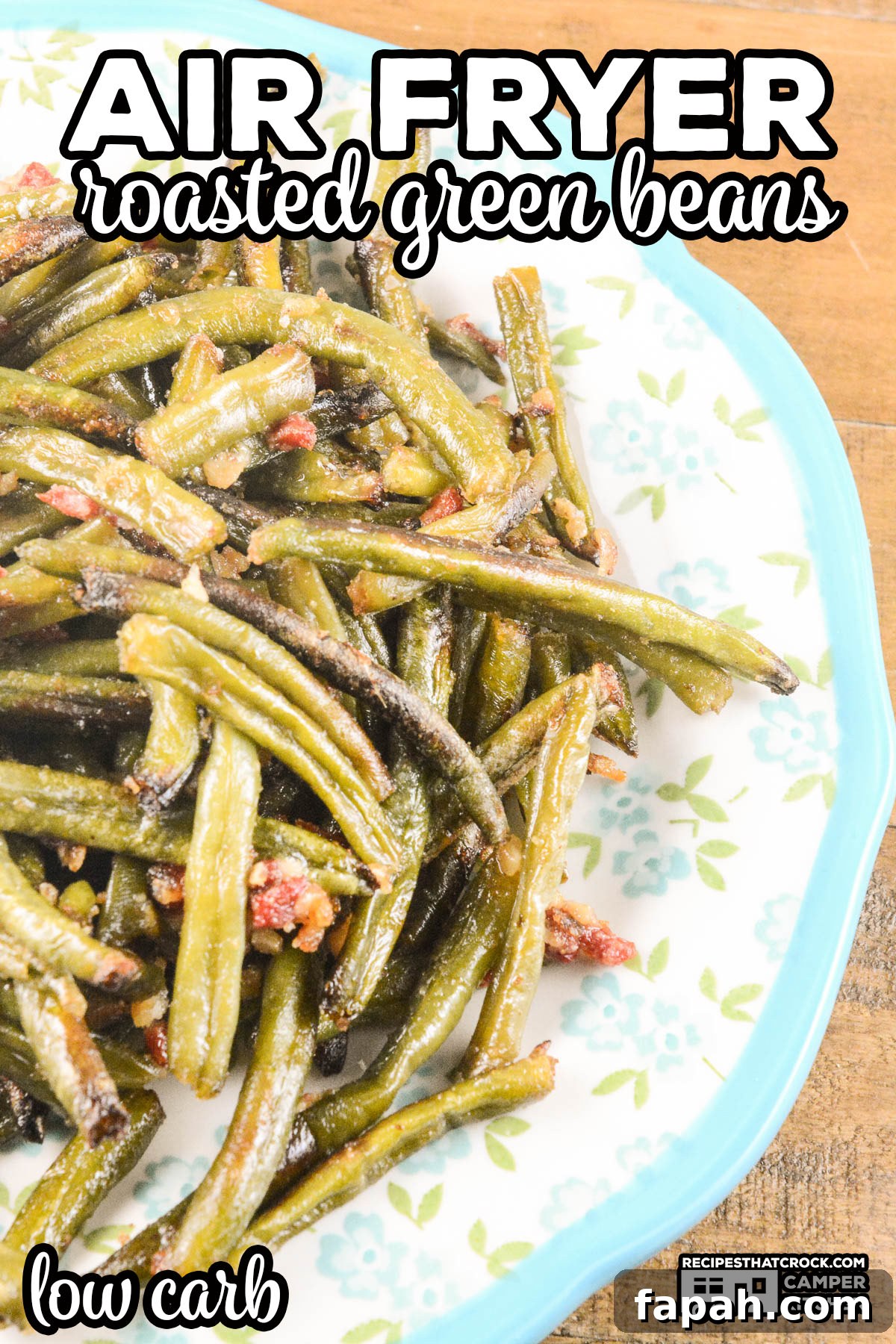 Air Fryer Roasted Green Beans