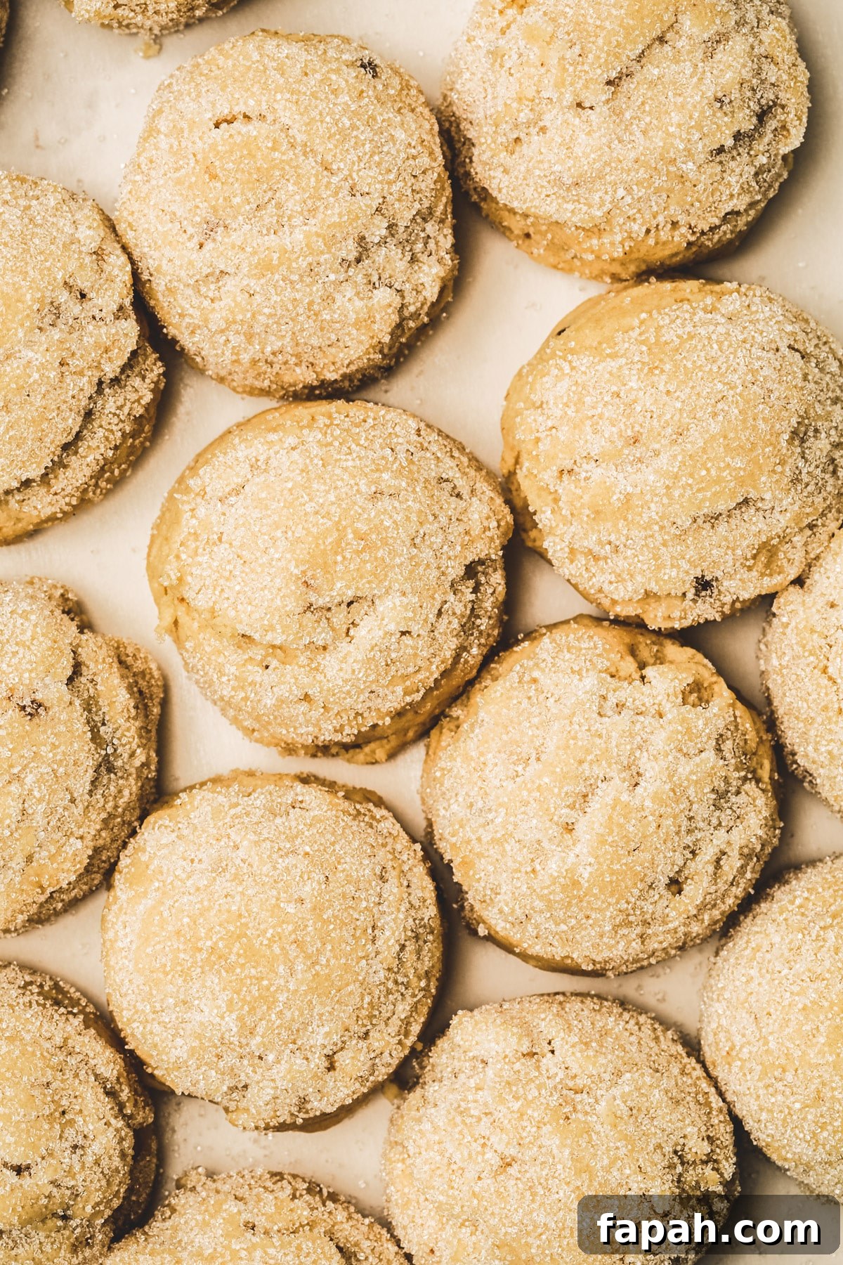 brown butter sugar cookie dough balls before baking
