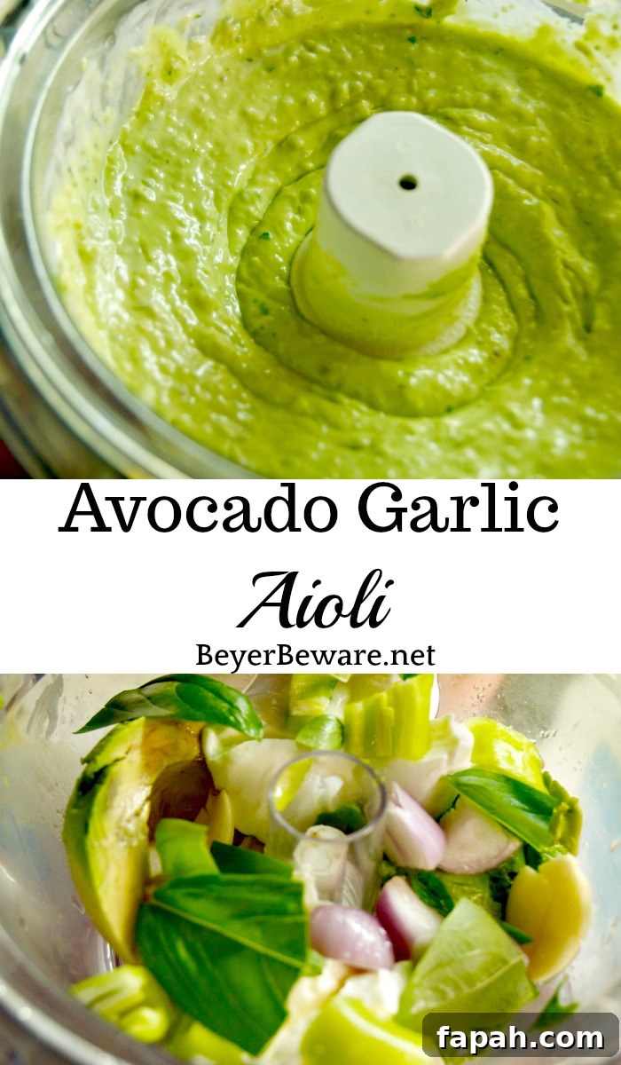 Want to add a burst of flavor to your sandwiches or find a new dip for your veggies? This avocado garlic aioli will be your new favorite summer condiment.