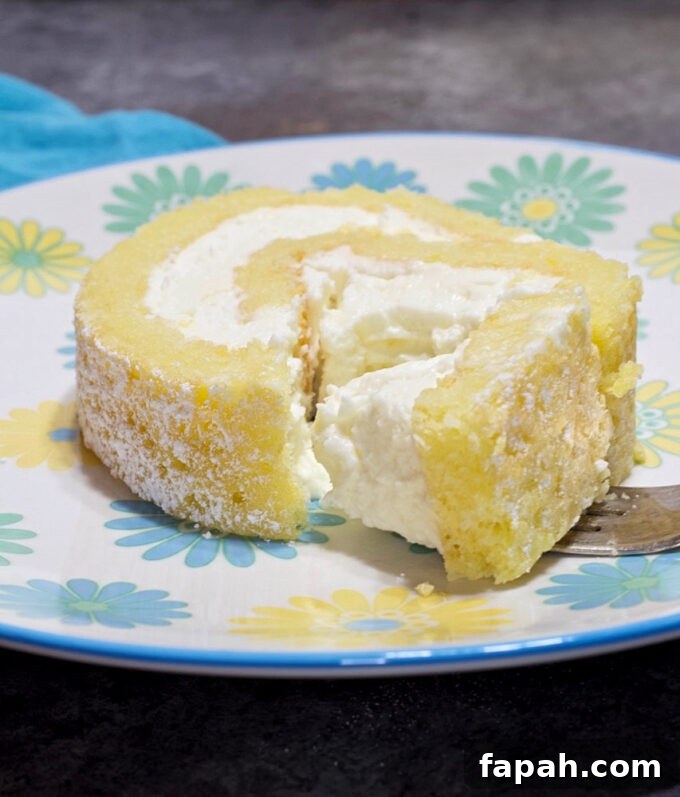 Light and Zesty Lemon Cake Roll Recipe 5 img 26044 4
