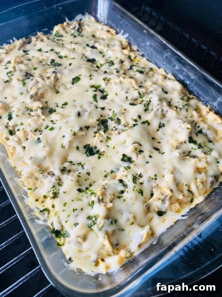 Smoked Spinach and Artichoke Dip