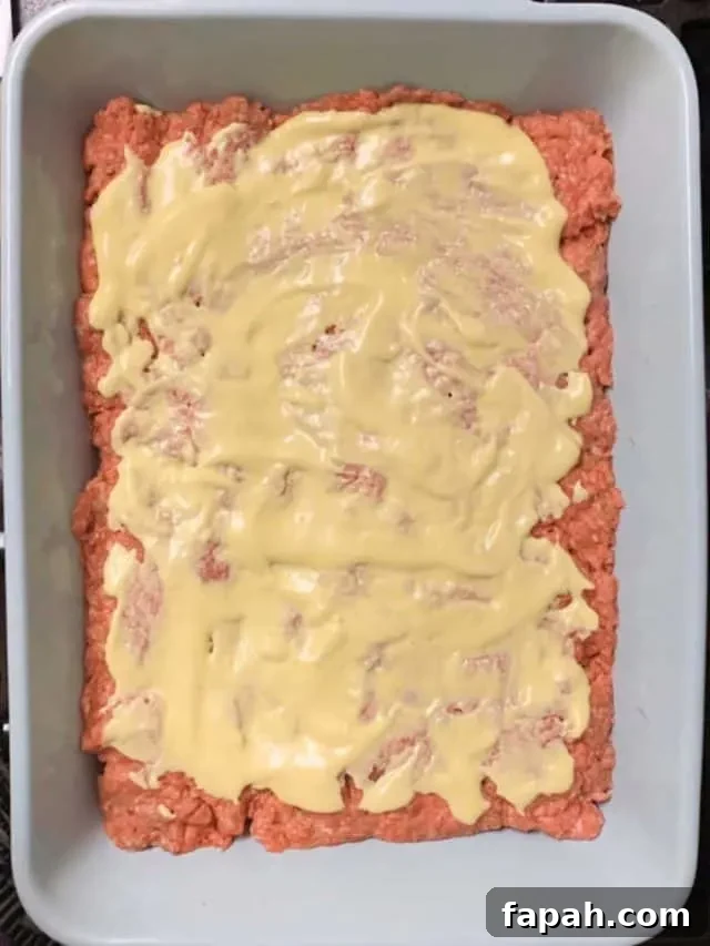 Keto Bacon Cheeseburger Casserole (Low-Carb Recipe) 4 mayo and mustard sauce