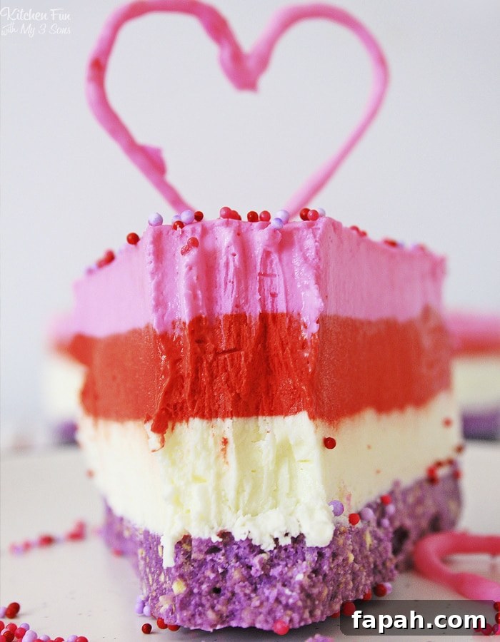ingredients for Valentines Cheesecake