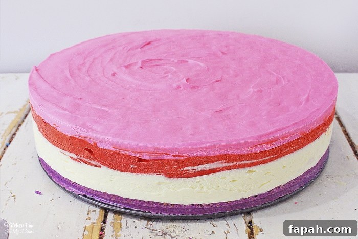 sliced Valentines Cheesecake