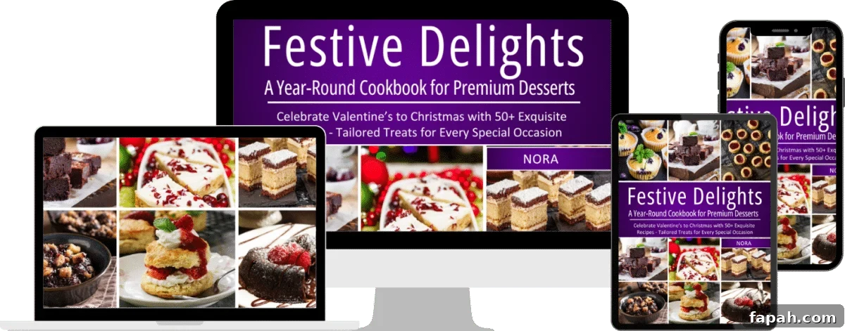 Festive Delights - 50 premium desserts - Cookbook