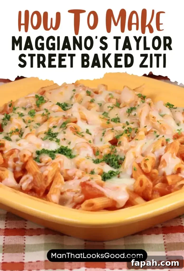 Maggiano’s Taylor Street Baked Ziti Recipe — Classic Italian Casserole 5 Leftover baked ziti stored